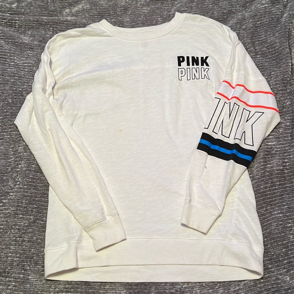 Pink long sleeve tee